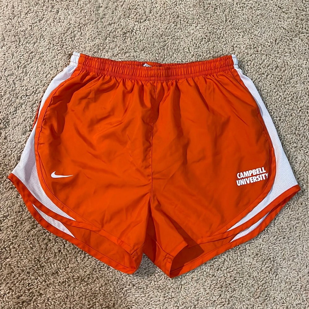 Orange Campbell University Nike shorts / size small